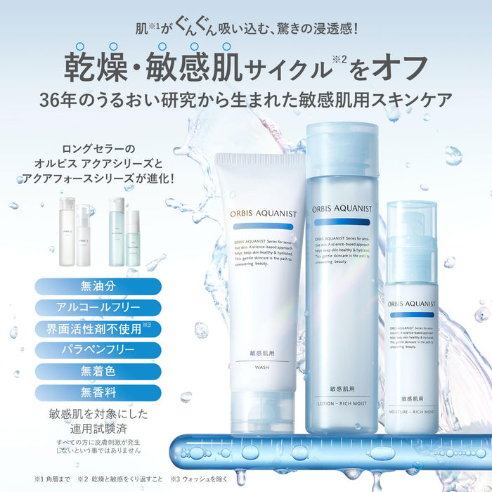 Orbis Aquanist Trial Set: Refreshing Highly Moisturizing Face Wash and Lotion 1 Week Supply