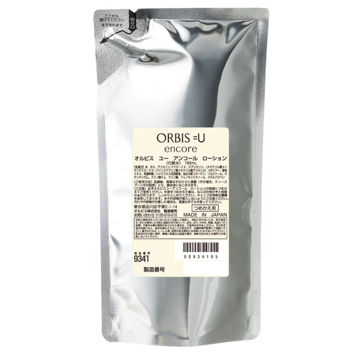 Orbis U Encore Lotion 180ml [refill] - 適合老化皮膚的保濕乳液 - 日本製造