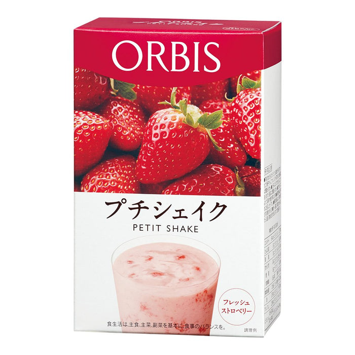 Orbis Petit Shake 新鮮草莓 100g x 7 包 - 減肥飲品 - 冰沙 - 每包 147Kcal