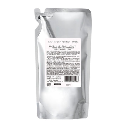 Orbis Milky Refiner Wipe Lotion 120ml - Moisturizing Whitening Serum Refill