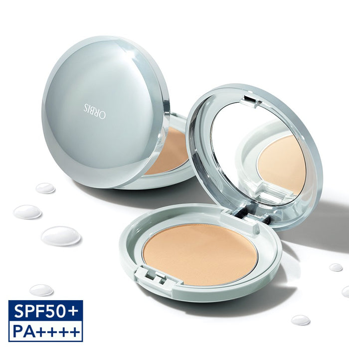 Orbis Sunscreen (R) Powder Refill &amp;Amp; Case Set Natural Spf50 + ・ Pa ++++ ◎ 面部防晒粉 ◎