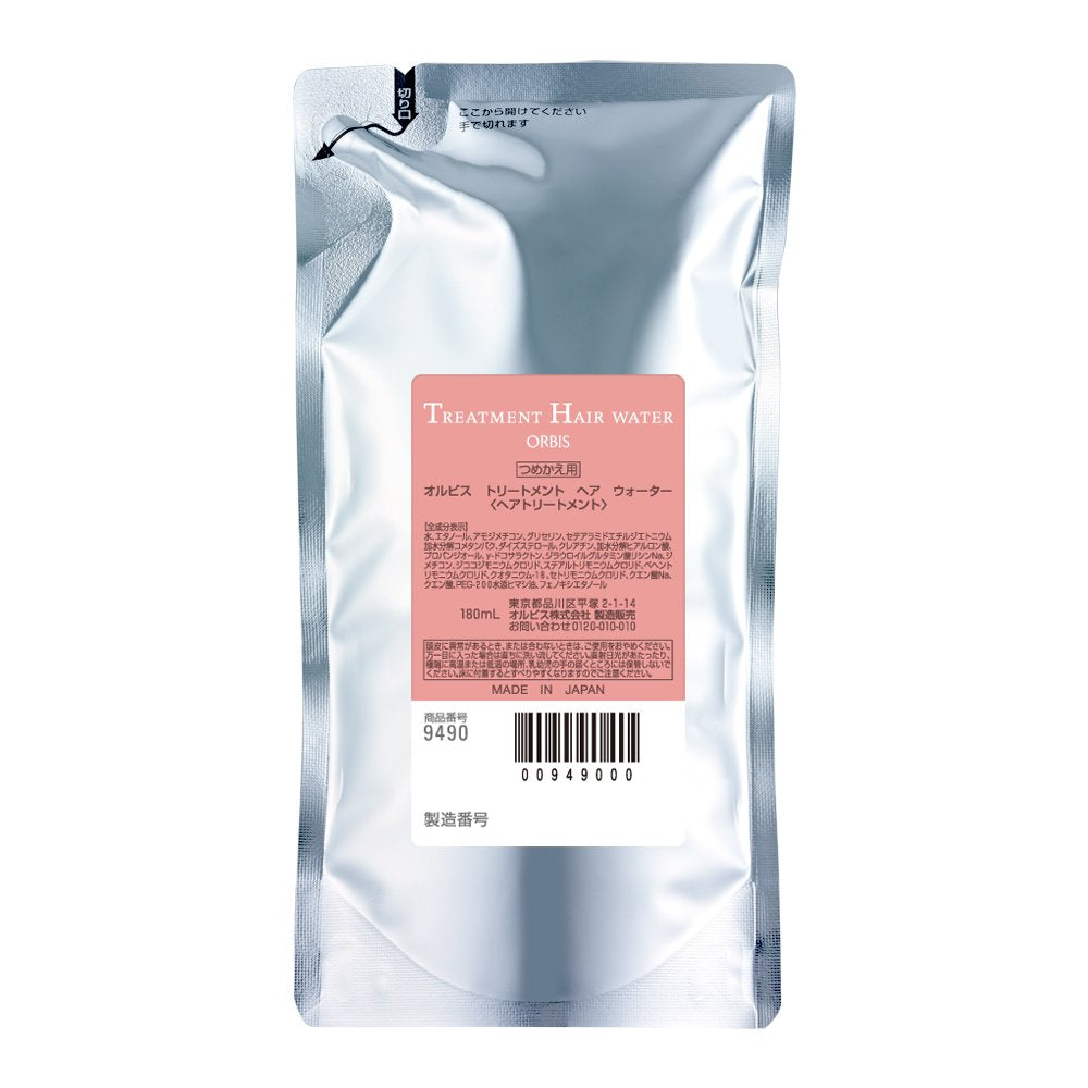 Orbis Natural Hair Treatment Water Refill 180ml Gentle Nourishing Formula