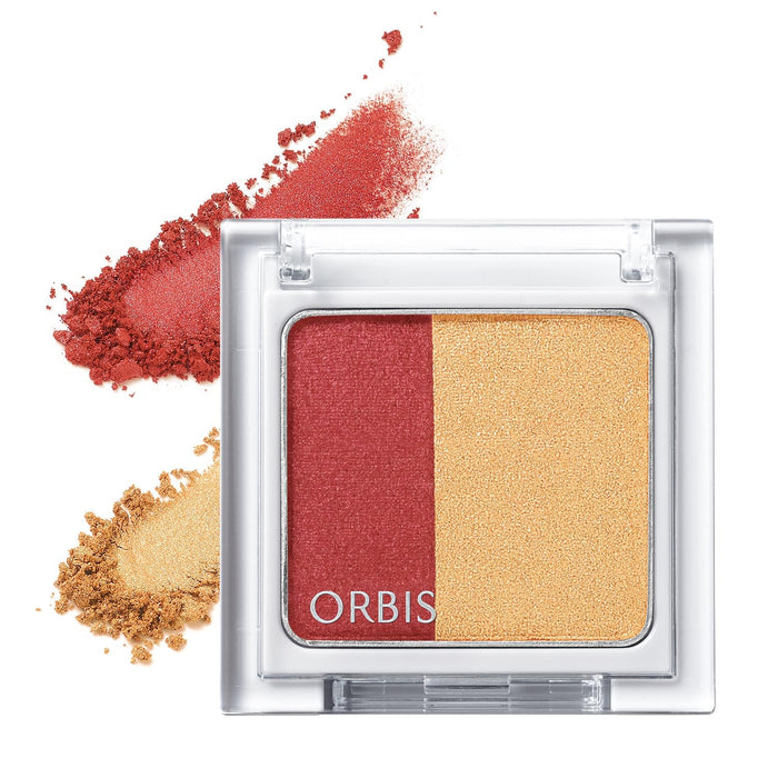 Orbis Twin Gradient Maple Sunset Eye Color Powder