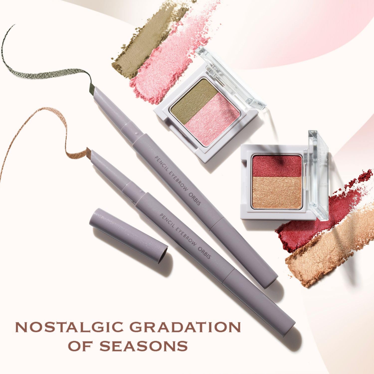 Orbis Twin Gradient Maple Sunset Eye Color Powder