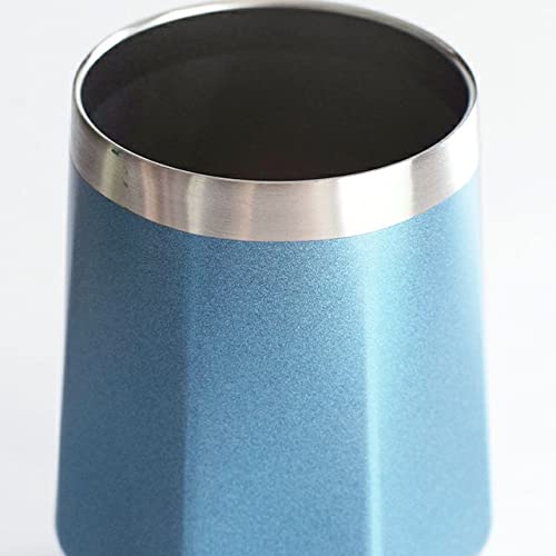 Oribe Platinum Hakkaku Tumbler Blue Boxed Vacuum Insulated Gift Japan