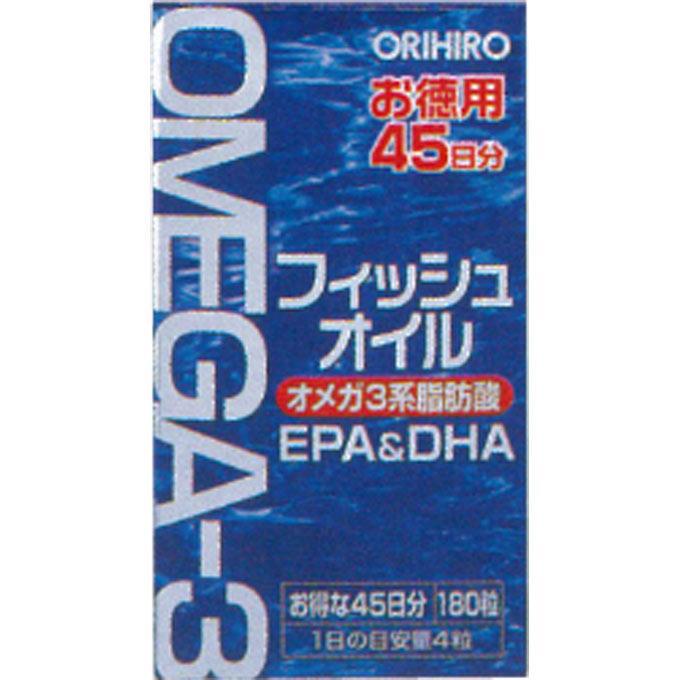 Orihiro Fish Oil 180 Capsules Japan With Love