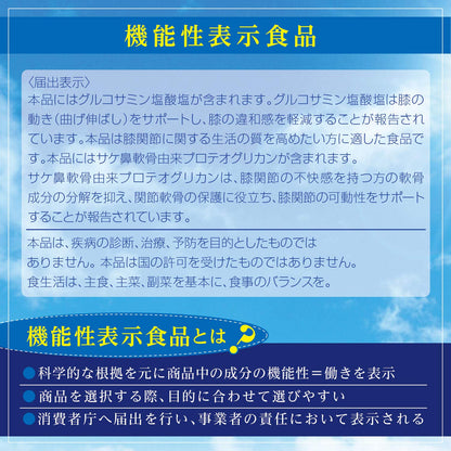 Orihiro High Purity Glucosamine Proteoglycan Japan 240 Grains 30 Days