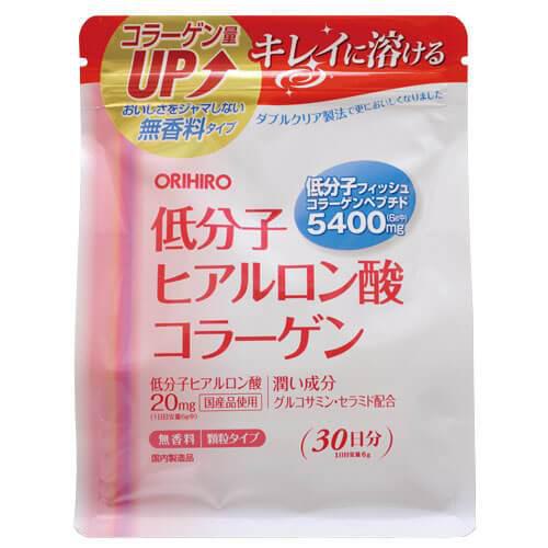 Orihiro Low Molecular Weight Hyaluronic Acid Collagen 180g Bag Japan With Love