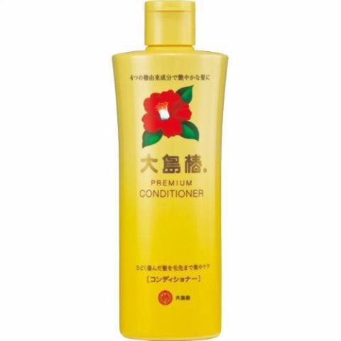 Oshima Tsubaki Premium Camellia 300ml Hair Conditioner for Healthy Hair