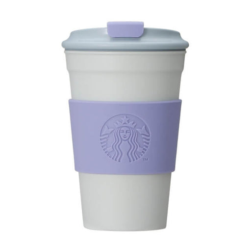 PLA tumbler purple gray 355ml - Japanese Starbucks