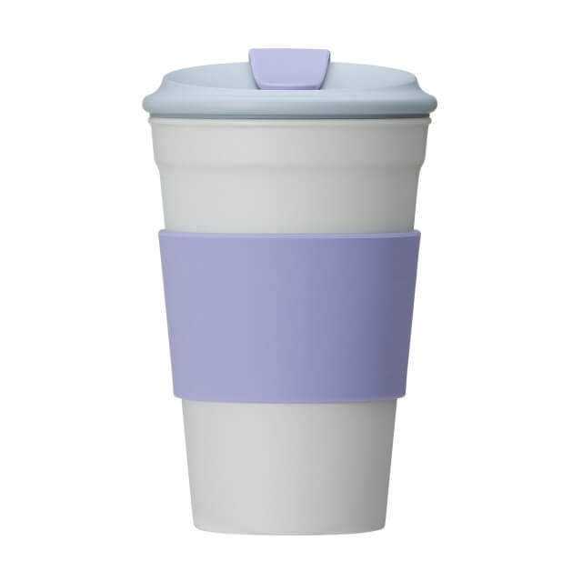PLA tumbler purple gray 355ml - Japanese Starbucks