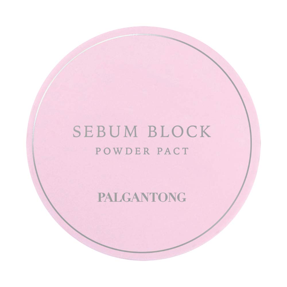 Palgantong Sebum Block Powder Pact Japan 02 Pink Beige 6G