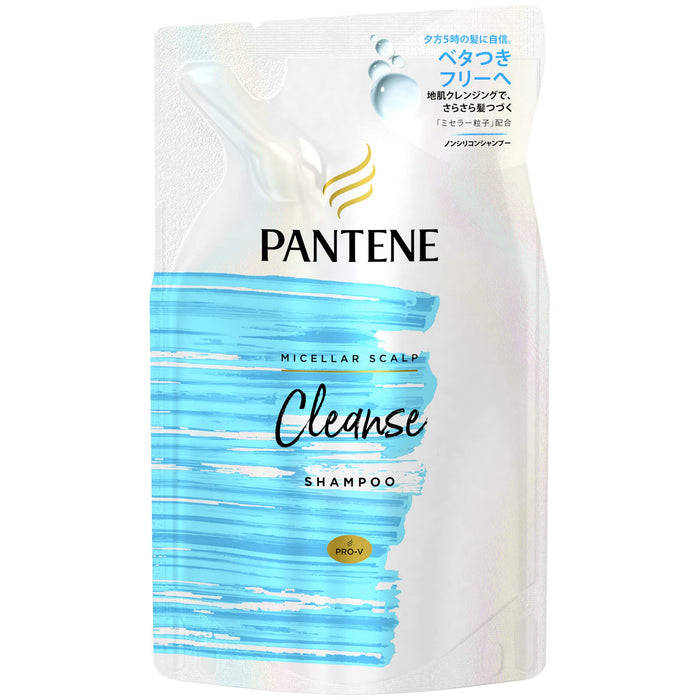 Pantene Japan Micellar Non-Silicone Shampoo Scalp Cleanse Refill 350Ml