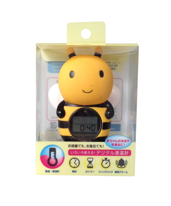 Papajino Room & Bath Thermometer Digital Bees RBTM002 - Japanese Bath Thermometer