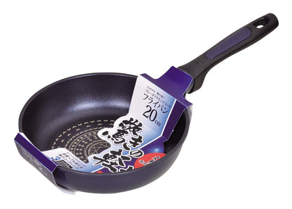 Pearl Metal Kinzoku Light Frying Pan 20Cm Gas Fire Japan Blue Diamond Coat Hb-2016