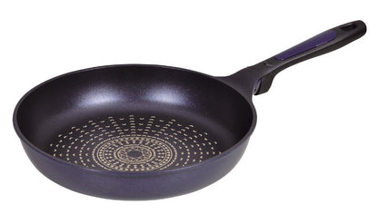 Pearl Metal Kinzoku Light Frying Pan 28Cm Gas Fire Only Japan Blue Diamond Coat Hb-2018 [Ih Non-Compatible]