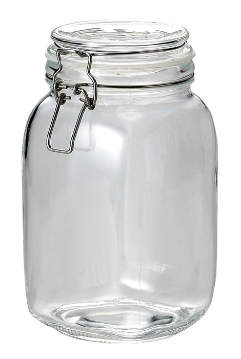 珍珠金屬日本金族梅酒瓶 1.5L 玻璃收納瓶 Italiana L-1012