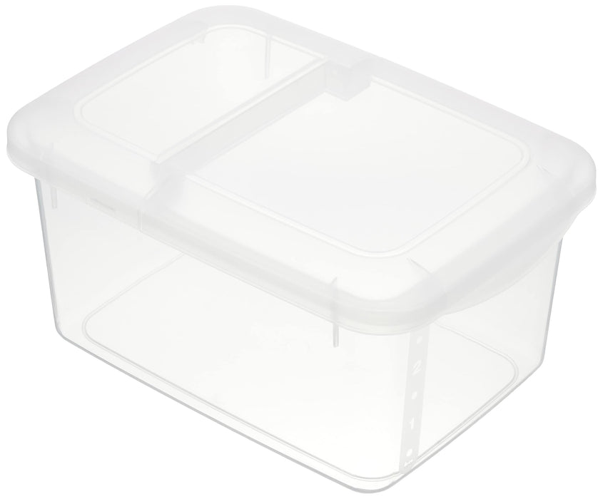Pearl Metal Kinzoku Rice Bins 3Kg Refrigerator W/ Measuring Cup Storage Container Made In Japan H-5541