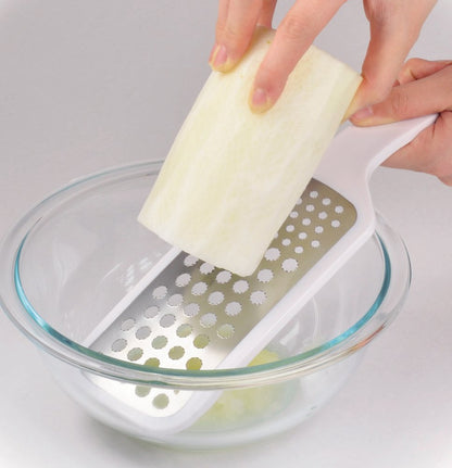 Pearl Metal Kinzoku Vegkura Fluffy Radish Grater C-287 - Made In Japan