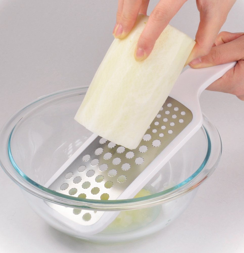 Pearl Metal Kinzoku Vegkura Fluffy Radish Grater C-287 - Made In Japan