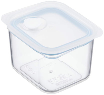 Pearl Metal Easy Clean Deep Sealed Japan Storage Container S Blue Hb-2630