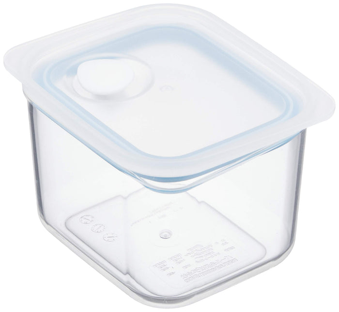 Pearl Metal Easy Clean Deep Sealed Japan Storage Container S Blue Hb-2630