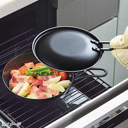 Pearl Metal Grill Pan Lid 20Cm Japan Hb-992 Made In Japan