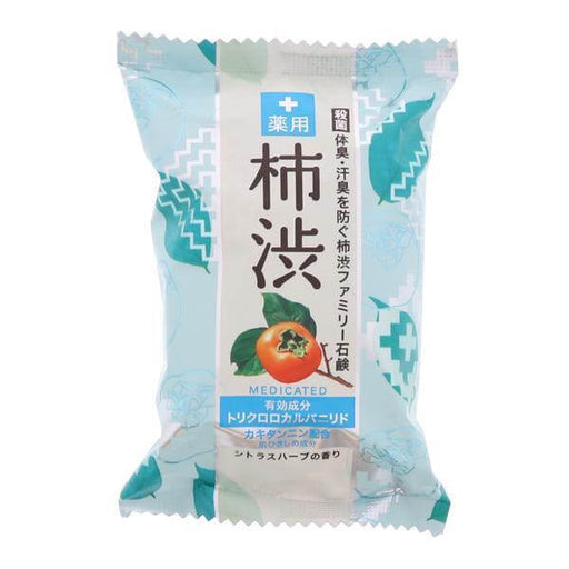 Pelican Medicated Persimmon Tannin Body Soap 80g - Japan With Love