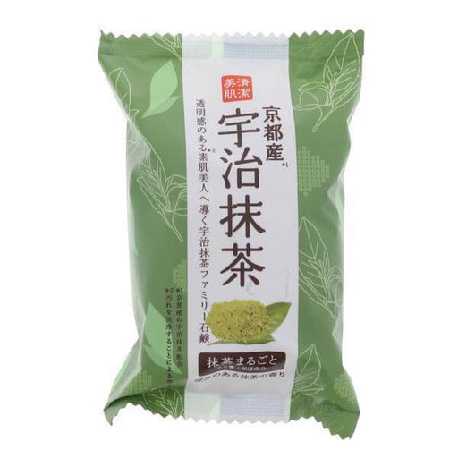 Pelican Uji Matcha Green Tea Family Soap Bar 80g - Japan With Love