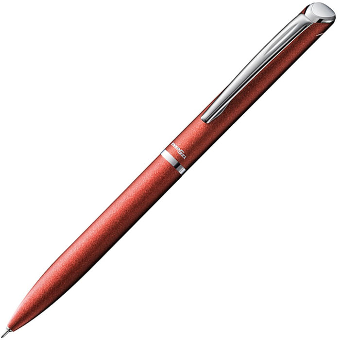 Pentel Energel Philography Bln2005B 0.5Mm Red Gel Ink Ballpoint Pen Made In Japan