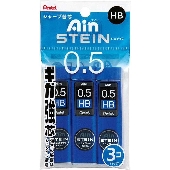 Pentel Japan Einstein Hb Mechanical Pencil Core Xc275Hb-3P (3 Pack)