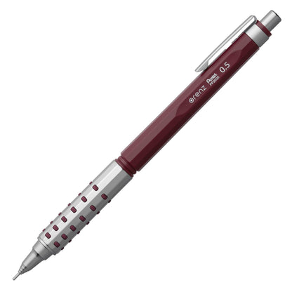 Pentel Mechanical Pencil Orenz 0.5Mm Dark Red Xpp2005-B Made In Japan