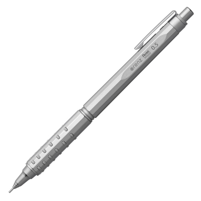 Pentel Orenz 0.5Mm Mechanical Pencil Silver Xpp2005-Z Made In Japan