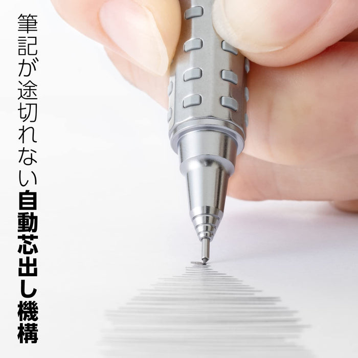 Pentel Orenz 0.5Mm Mechanical Pencil Silver Xpp2005-Z Made In Japan
