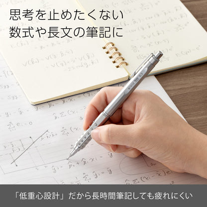 Pentel Orenz 0.5Mm Mechanical Pencil Silver Xpp2005-Z Made In Japan