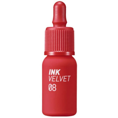 Peripera Ink Velvet 08 Sellout Red 4g - Japanese Tint Lipstick - Makeup Products