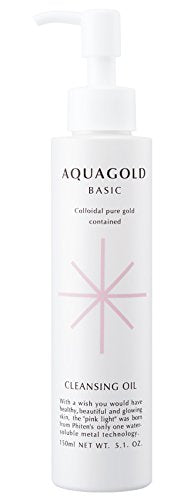 Phiten Aqua Gold Cleansing Oil 150ml - Oil Cleanser For Face - Skincare Products Must Try