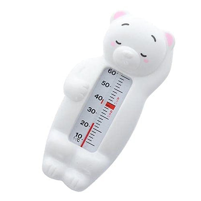 Pigeon Bath Thermometer White Bear - Digital Thermometer - Japanese Bath Thermometer Brands