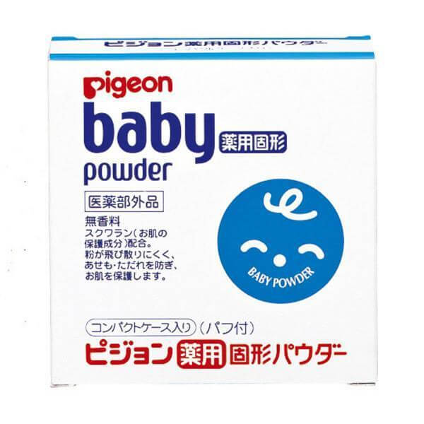 Pigeon Baby Powder - Compact Medicated 45g for Gentle Care