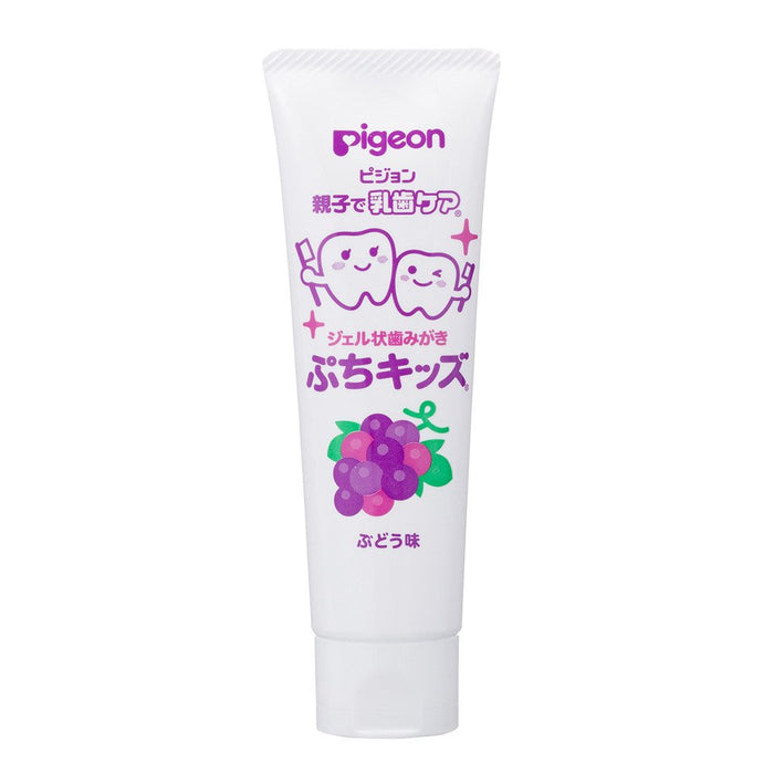 Pigeon Japan Parent & Child Milk Tooth Care Gel Toothpaste 50G Grape Flavor