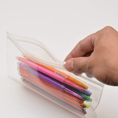 Pilot Frixion Ball Slim 0.38Mm 20 Color Set Japan In Transparent Pen Case