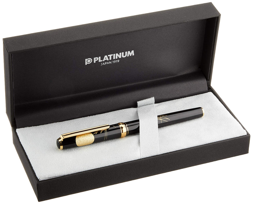Platinum Fountain Pen Biko Modern Makie Moon & Rabbit Japan Fine Point Ptl-20000H#87-2