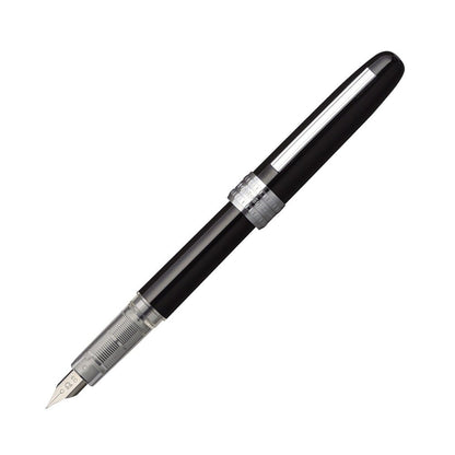 Platinum Fountain Pen Plaisir Fine Point Black Pgb-1000#1-2 Made In Japan