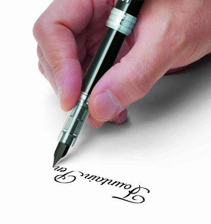 Platinum Fountain Pen Plaisir Fine Point Black Pgb-1000#1-2 Made In Japan