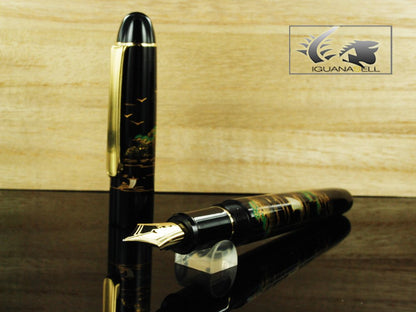 Platinum 3776 Kagadaira Makie Sansui 14K Fountain Pen Japan - Pnb-30000B-84-M