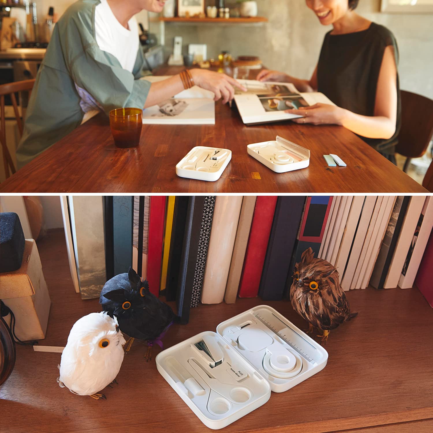 Plus Japan Stationery Kit Team Demi Shiro Td-001 30-210