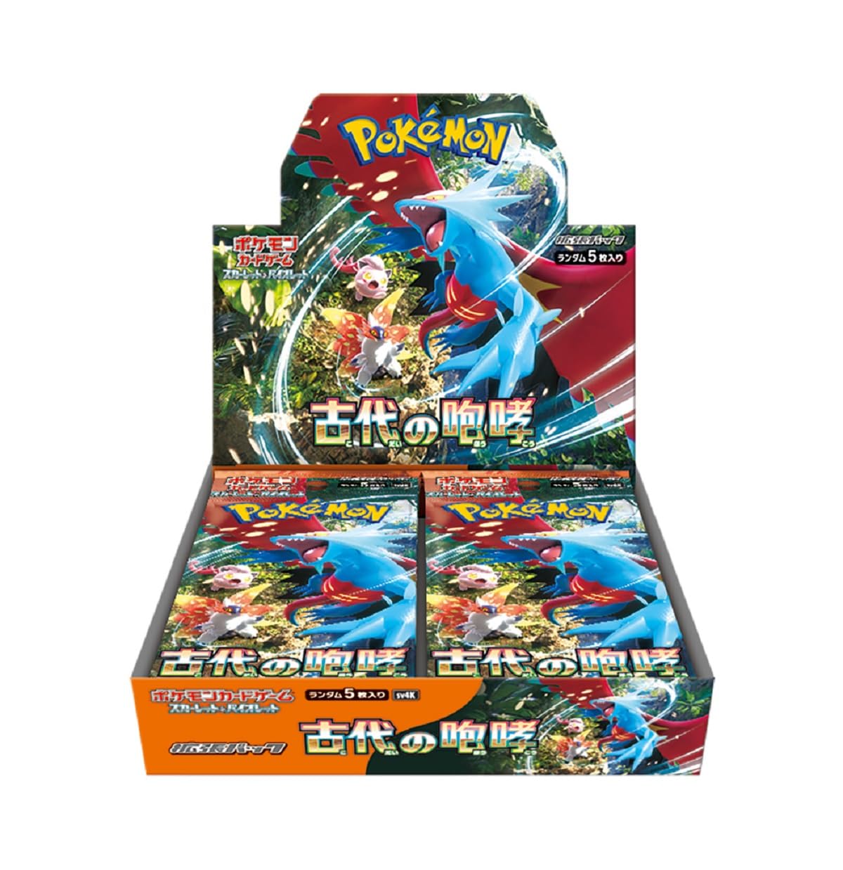 Pokemon Japanese Booster Box Ancient Roar (sv4K)