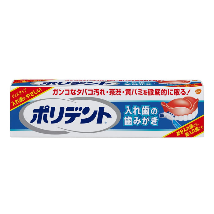 Polident Denture Toothpaste Gel 95G | Japan | Dentures Cleaning