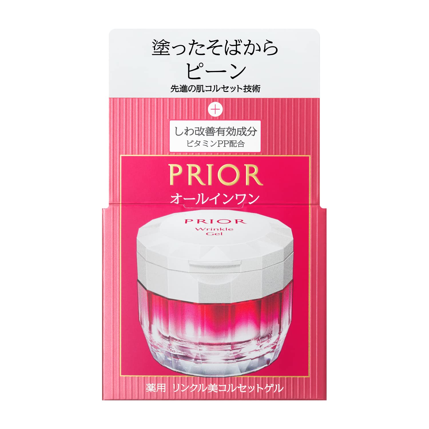 PRIOR Medicated Wrinkle Beauty Corset Gel All-in-One Aroma Bouquet Sub
