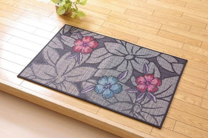 Ikehiko Corp Japan Nadeshiko Blue Entrance Mat 70X120Cm